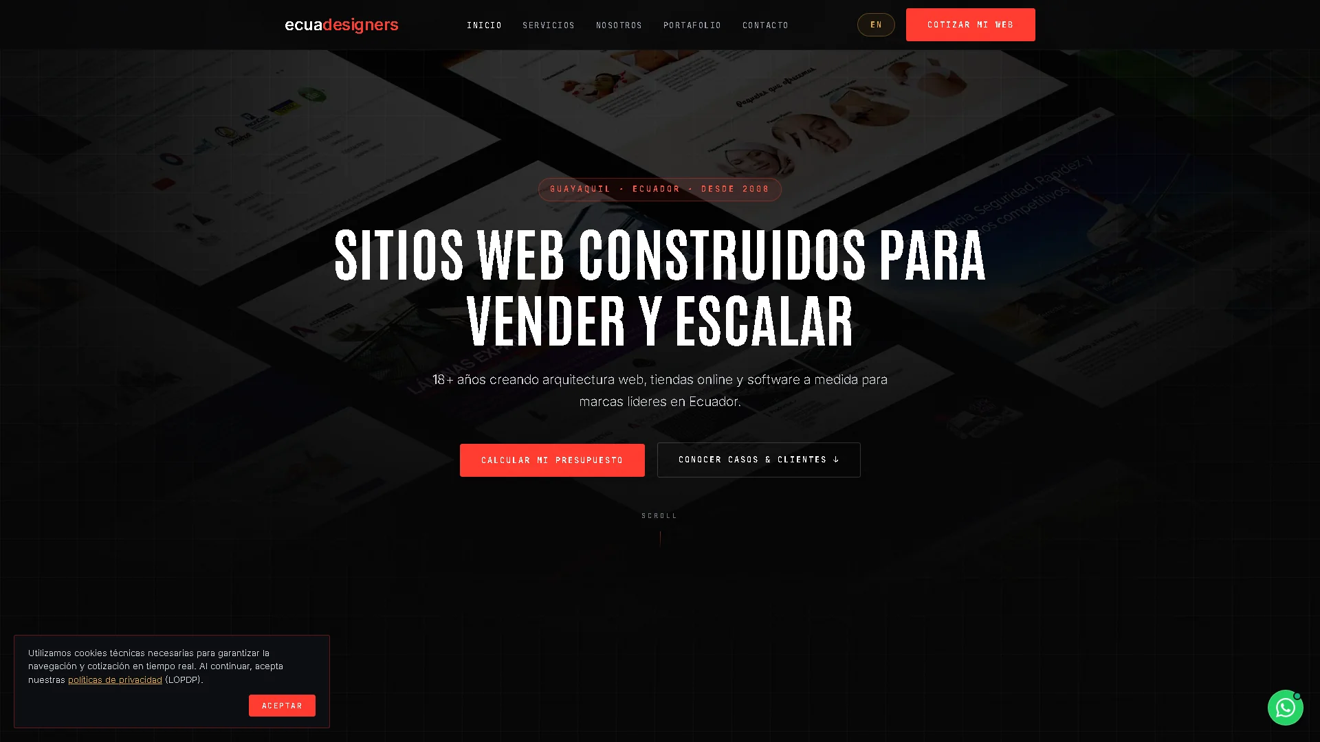 Ecuadesigners Studio web platform